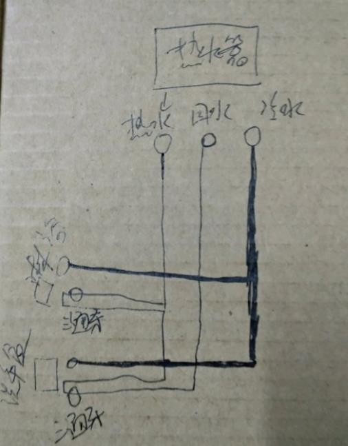 兩個(gè)衛(wèi)生間回水圖示意，看高級水工師傅是如何布局的！